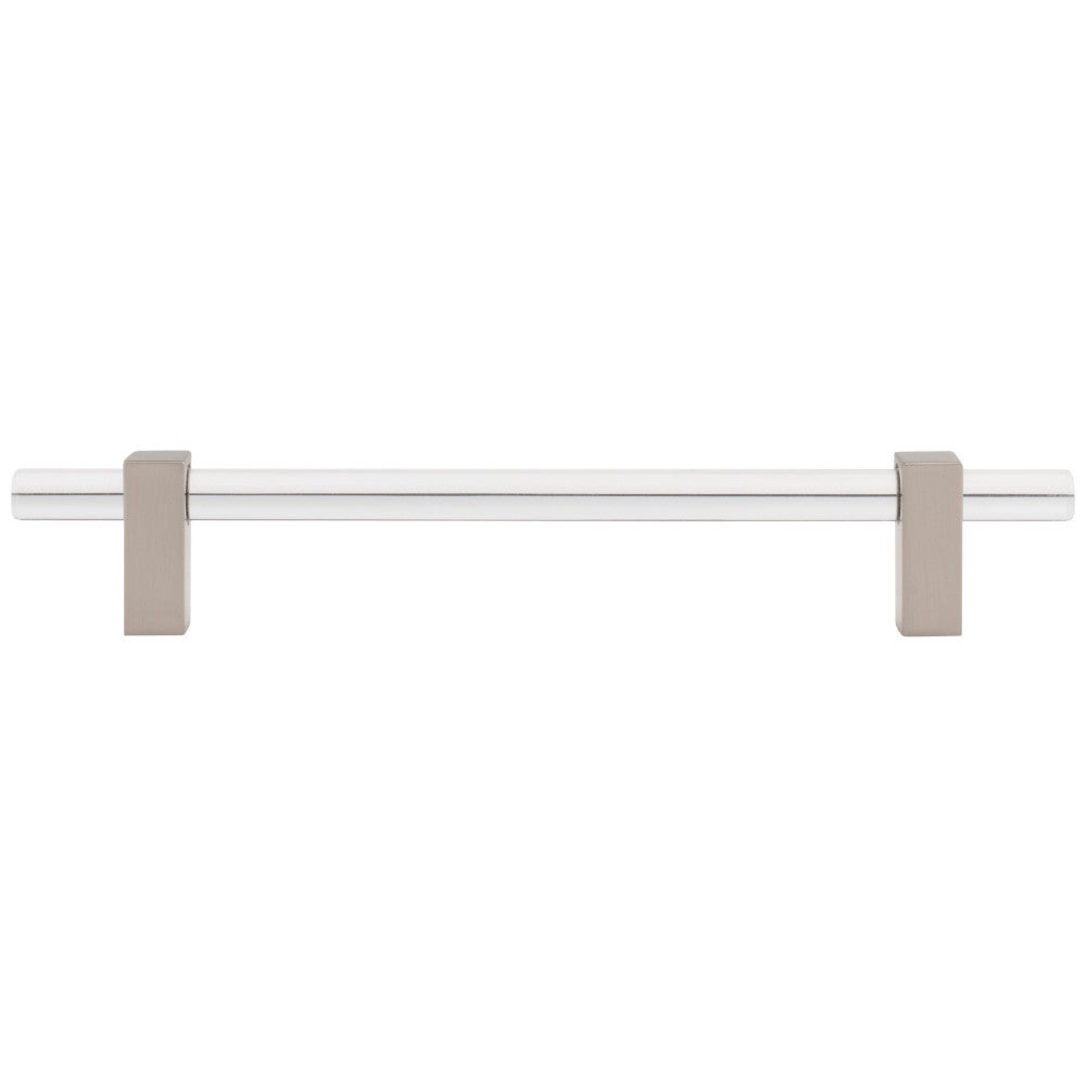 96 mm Center-to-Center Satin Nickel Spencer Cabinet Bar Pull