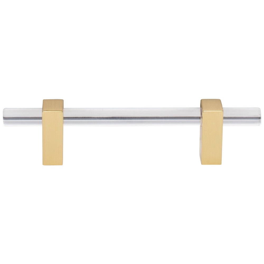 96 mm Center-to-Center Satin Nickel Spencer Cabinet Bar Pull