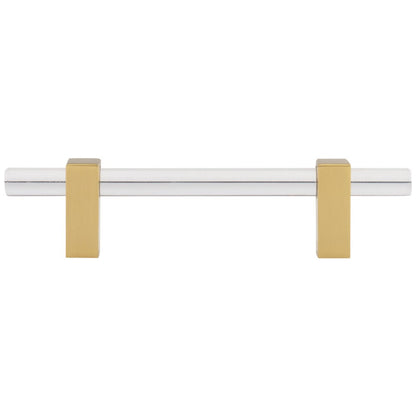 96 mm Center-to-Center Satin Nickel Spencer Cabinet Bar Pull