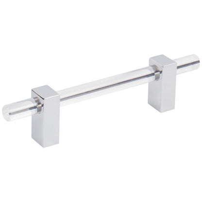 96 mm Center-to-Center Satin Nickel Spencer Cabinet Bar Pull
