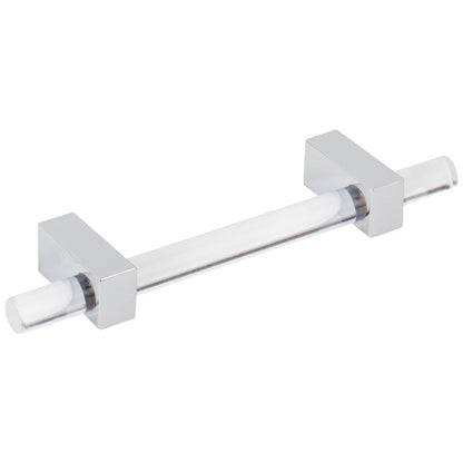96 mm Center-to-Center Satin Nickel Spencer Cabinet Bar Pull