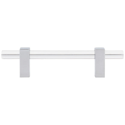 96 mm Center-to-Center Satin Nickel Spencer Cabinet Bar Pull