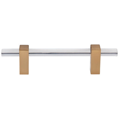 96 mm Center-to-Center Satin Nickel Spencer Cabinet Bar Pull