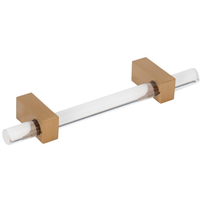 96 mm Center-to-Center Satin Nickel Spencer Cabinet Bar Pull