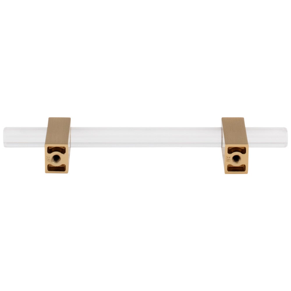 96 mm Center-to-Center Satin Nickel Spencer Cabinet Bar Pull