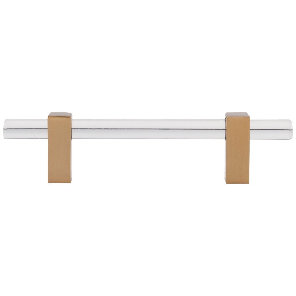 96 mm Center-to-Center Satin Nickel Spencer Cabinet Bar Pull