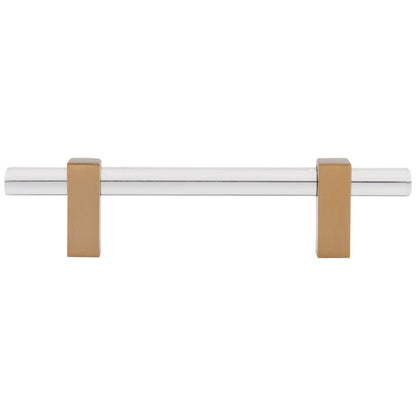 96 mm Center-to-Center Satin Nickel Spencer Cabinet Bar Pull