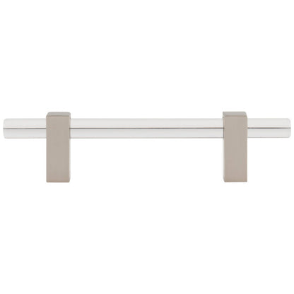 96 mm Center-to-Center Satin Nickel Spencer Cabinet Bar Pull