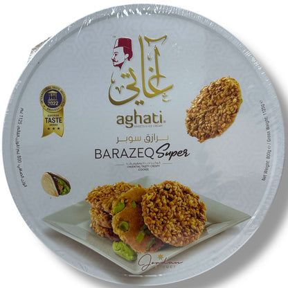 Aghati Barazeq Super 800g - Mediterranean Authentic Sesame Cookies