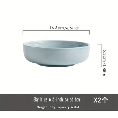 Japanese Style Blue  White Dinnerware Set with Spoon
