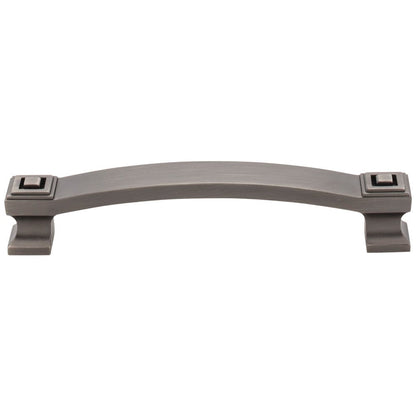 96 mm Center-to-Center Satin Nickel Square Delmar Cabinet Pull