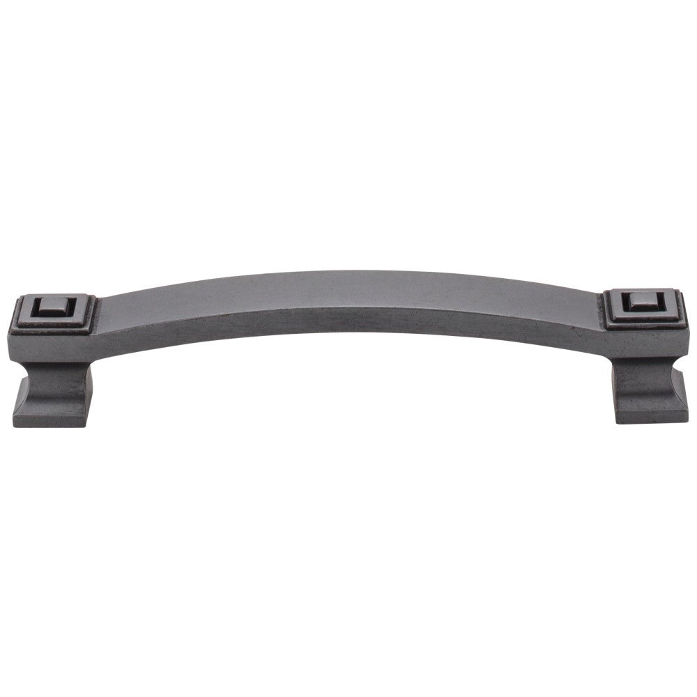 96 mm Center-to-Center Satin Nickel Square Delmar Cabinet Pull