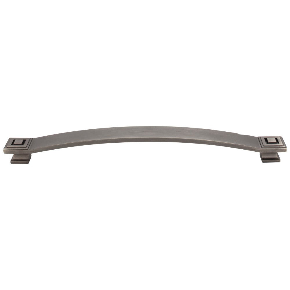 96 mm Center-to-Center Satin Nickel Square Delmar Cabinet Pull