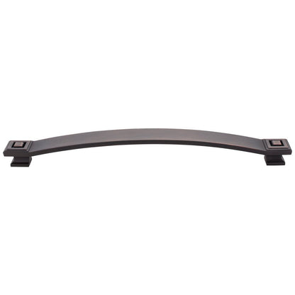 96 mm Center-to-Center Satin Nickel Square Delmar Cabinet Pull