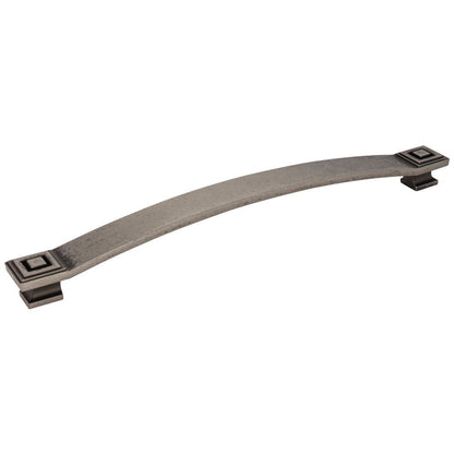 96 mm Center-to-Center Satin Nickel Square Delmar Cabinet Pull
