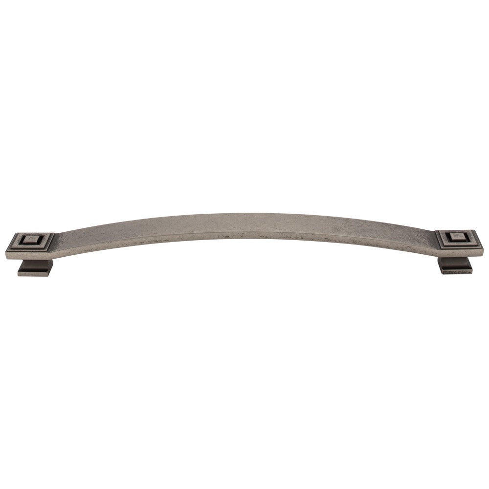 96 mm Center-to-Center Satin Nickel Square Delmar Cabinet Pull