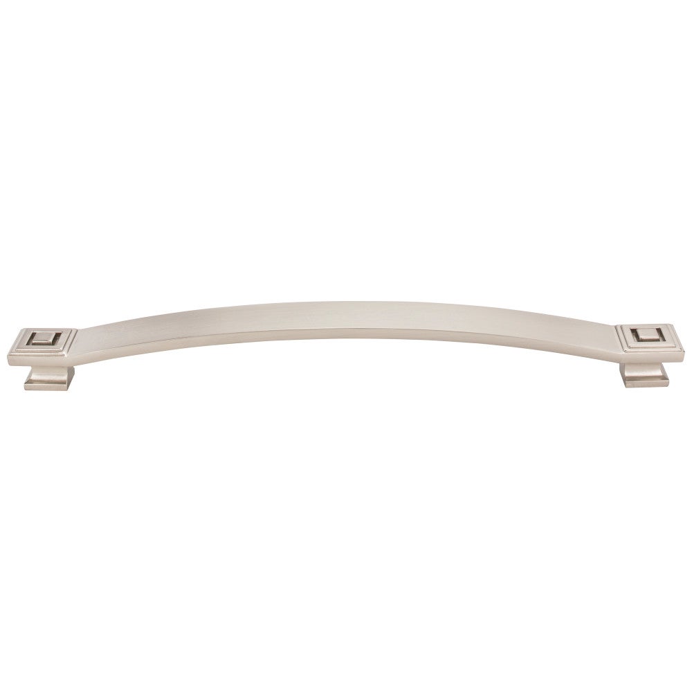 96 mm Center-to-Center Satin Nickel Square Delmar Cabinet Pull