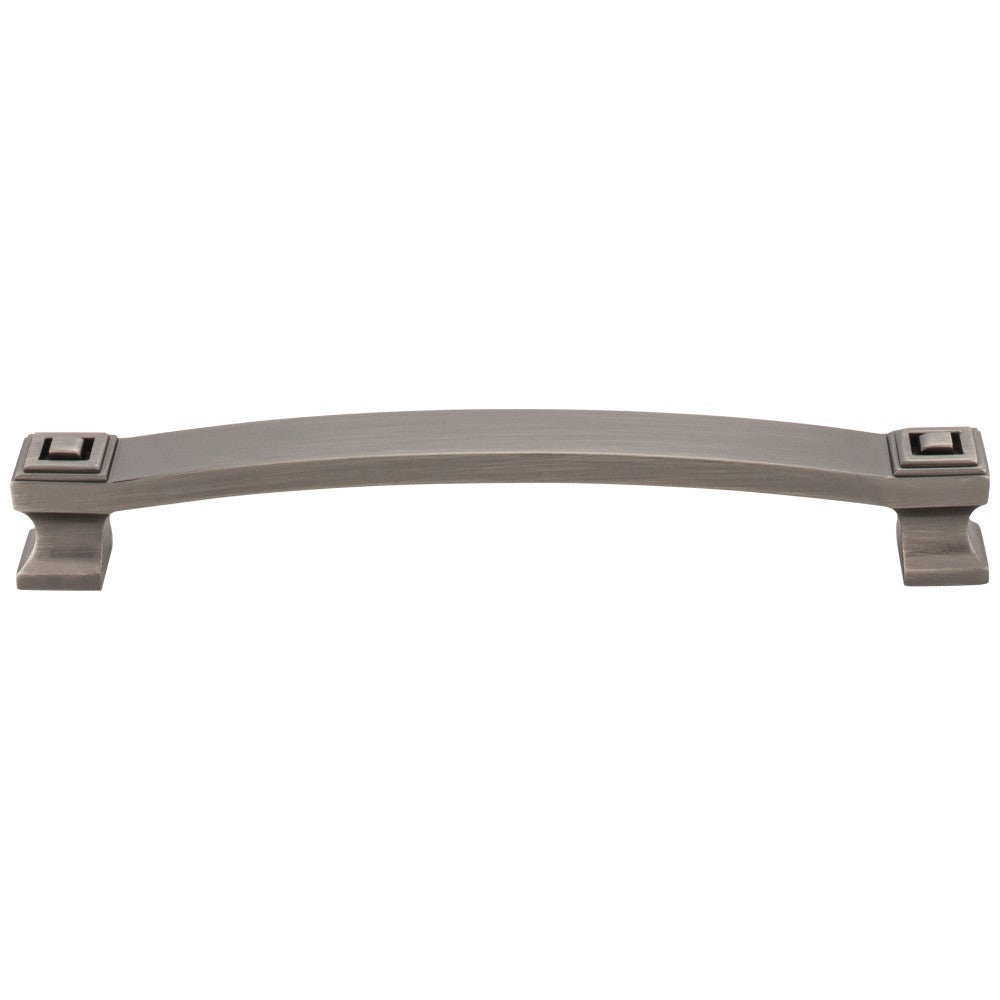 96 mm Center-to-Center Satin Nickel Square Delmar Cabinet Pull