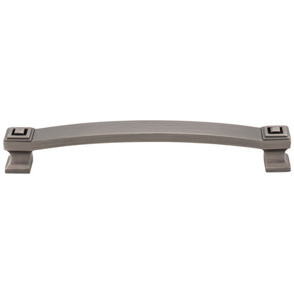 96 mm Center-to-Center Satin Nickel Square Delmar Cabinet Pull