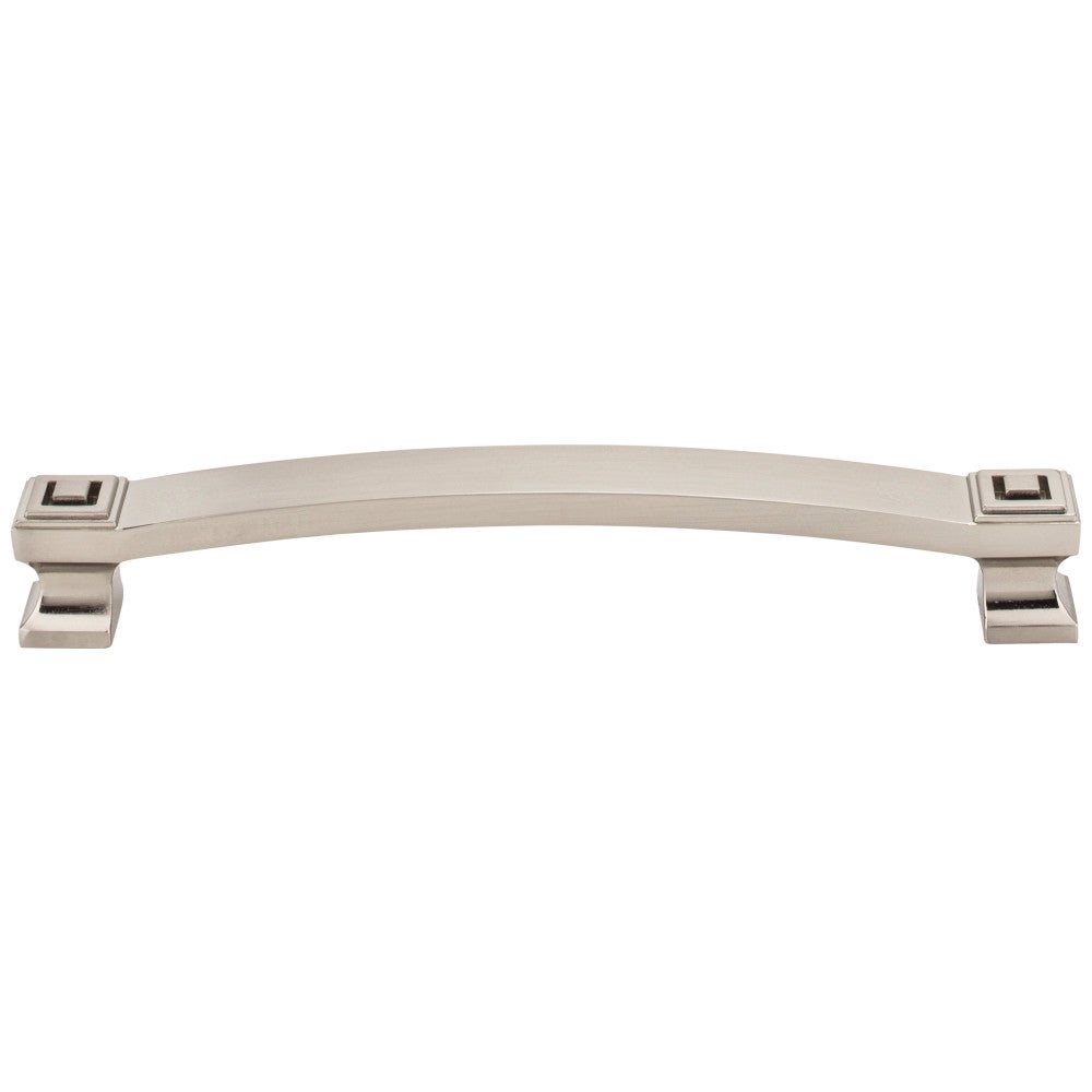 96 mm Center-to-Center Satin Nickel Square Delmar Cabinet Pull