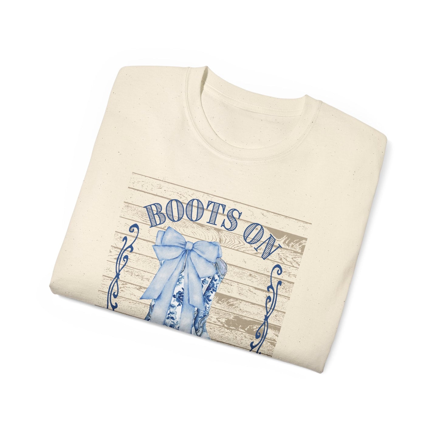 Western Song Cowboy Women's T-Shirt, Boots Graphic T-Shirt, Rural Lifestyle Top, Country Music Concert Apparel, Vintage Ranch Style Shirt