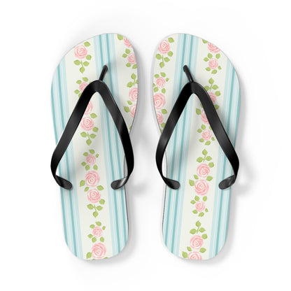 Customizable: Floral Flip Flops | Stylish Summer Sandals | Beach Footwear | Vacation Essentials | Poolside Comfort | Garden Party Sandals