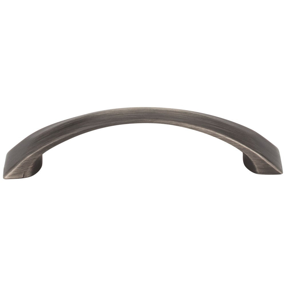 96 mm Center-to-Center Satin Nickel Pyramid Cairo Cabinet Pull