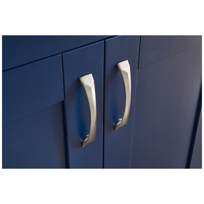 96 mm Center-to-Center Satin Nickel Pyramid Cairo Cabinet Pull