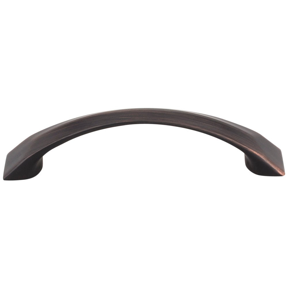 96 mm Center-to-Center Satin Nickel Pyramid Cairo Cabinet Pull