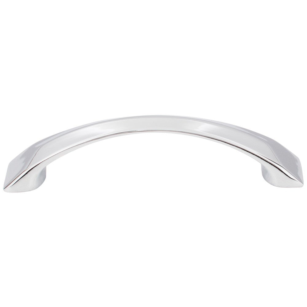 96 mm Center-to-Center Satin Nickel Pyramid Cairo Cabinet Pull