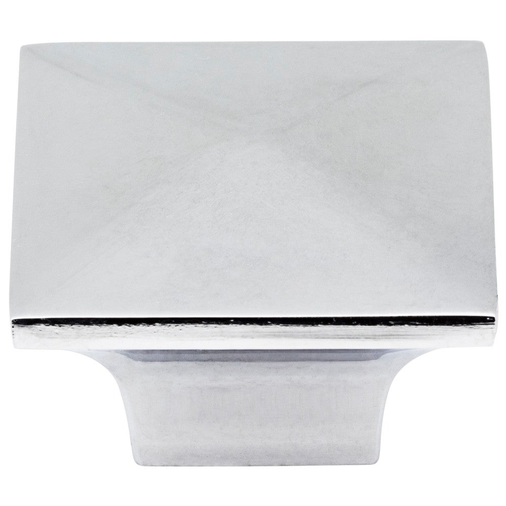 1-1/4" Overall Length Satin Nickel Pyramid Cairo Cabinet Knob
