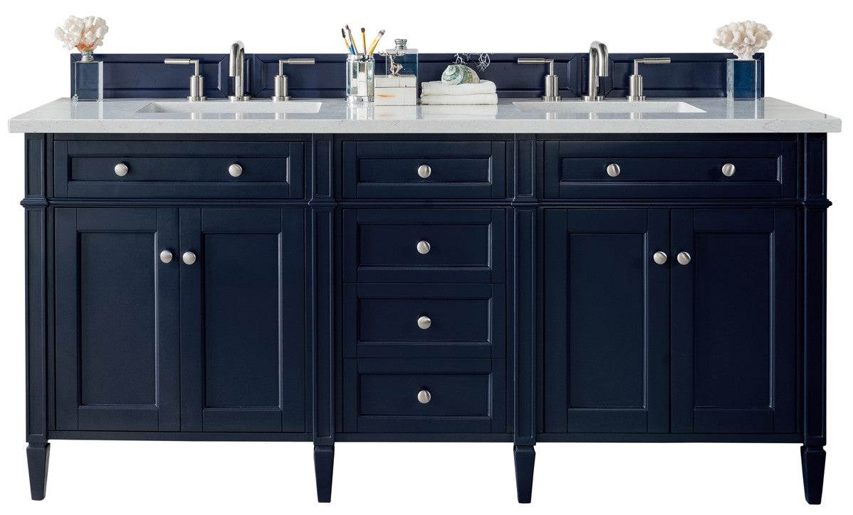 Brittany 72" Double Vanity Cabinet