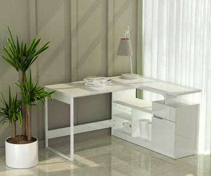 Lexi 55" L-Shaped Corner Desk