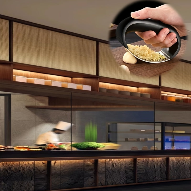 Stainless Steel Manual Garlic Crusher  Chopper