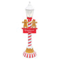 14" Candied Gingerbread Lamppost Tabletop