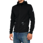 100% Viceroy Tech Zip Hoodie - Black - Small 20037-00000
