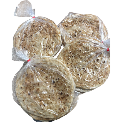 Fresh Tabon Nan Bread - 4 Deliciously Soft Loaves for Authentic Flavor