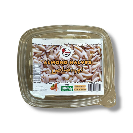 Raw Almond Halves - Premium Quality Natural Almonds for Healthy Snacking and Cooking