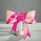 Flockin’ Fabulous Flamingo 3D Bow Straw Topper