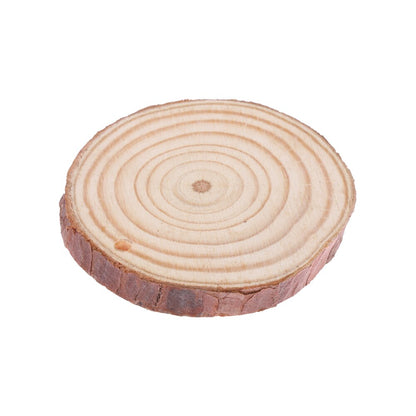 5PCS Natural Wooden Ornament Scrapbooking Wood