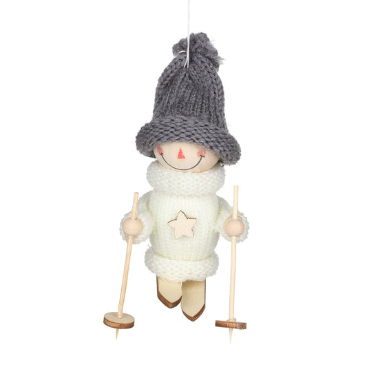 5Styles Cute Angel Doll Girl Ski Pendant Christmas