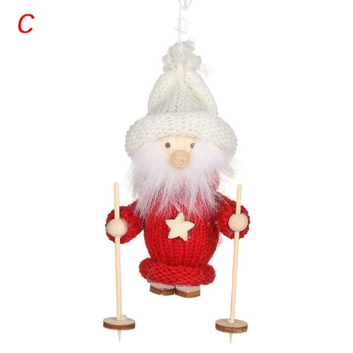 5Styles Cute Angel Doll Girl Ski Pendant Christmas