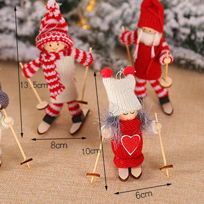 5Styles Cute Angel Doll Girl Ski Pendant Christmas