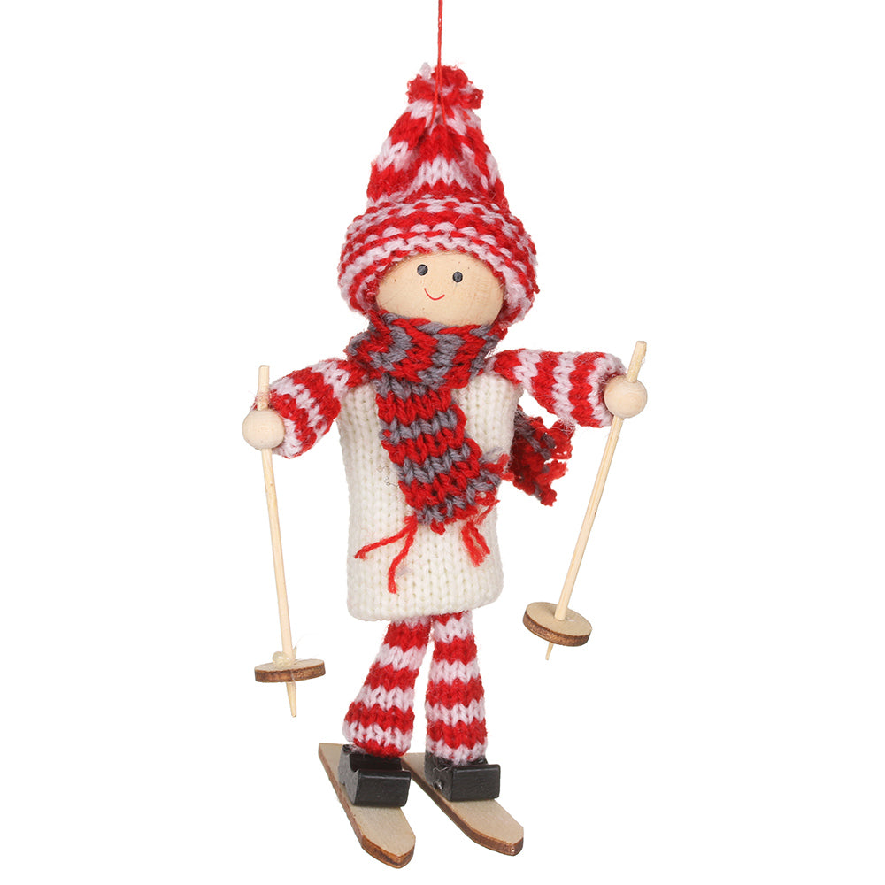 5Styles Cute Angel Doll Girl Ski Pendant Christmas