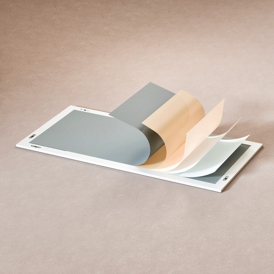 Eviva Aberdeen 72" x 30" Rectangular White Wooden Framed Mirror