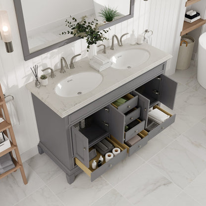 Eviva Elite Stamford Bath Vanity with Counter Top and Undermount Porcelain Sink (24"-72")