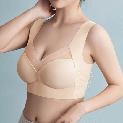 Seamless Shockproof Sports Bra for Women Yoga & Fitness Bralette