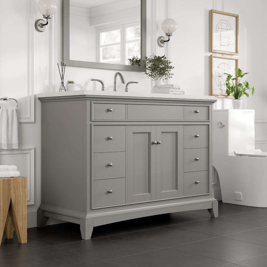 Eviva Elite Stamford Bath Vanity with Counter Top and Undermount Porcelain Sink (24"-72")