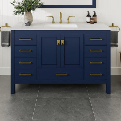 Eviva Aberdeen Bath Vanity with Counter Top and Undermount Porcelain Sink (24"-96")