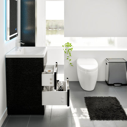 Eviva Victoria Bath Vanity with Acrylic Top and Integrated Sink (25"-32")